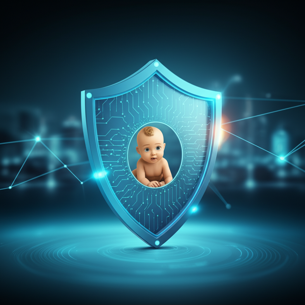 Generate a high-quality, relevant image prompt for an article about: Bayi Hosting Security: Essentia