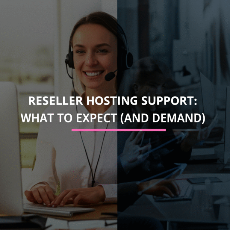 Read more about the article Reseller Hosting Support: What to Expect (and Demand!)
